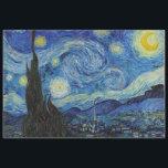 Papel De Seda Starry Night, Vincent van Gogh<br><div class="desc">Vincent Willem van Gogh (30 de março de 1853 - 29 de julho de 1890) foi um pintor holandês impressionista poste que se encontra entre as figuras mais famosas e influentes da história da arte ocidental. Em pouco mais de uma década, criou cerca de 2.100 trabalhos de arte, incluindo cerca...</div>