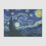 Papel De Seda Starry Night Vincent van Gogh Fine Art Painting<br><div class="desc">Vincent van Gogh (holandês, 1853 - 1890) Starry Night, 1889, Oil on canvas Unframed: 73 × 92 cm (28, 7 × 36, 2 pol) Esta pintura mostra a vista da janela virada para leste da sala de asilo de Van Gogh na Santo-Rémy-de-Provence Ele acrescentou uma vila idealizada. Está na coleção...</div>