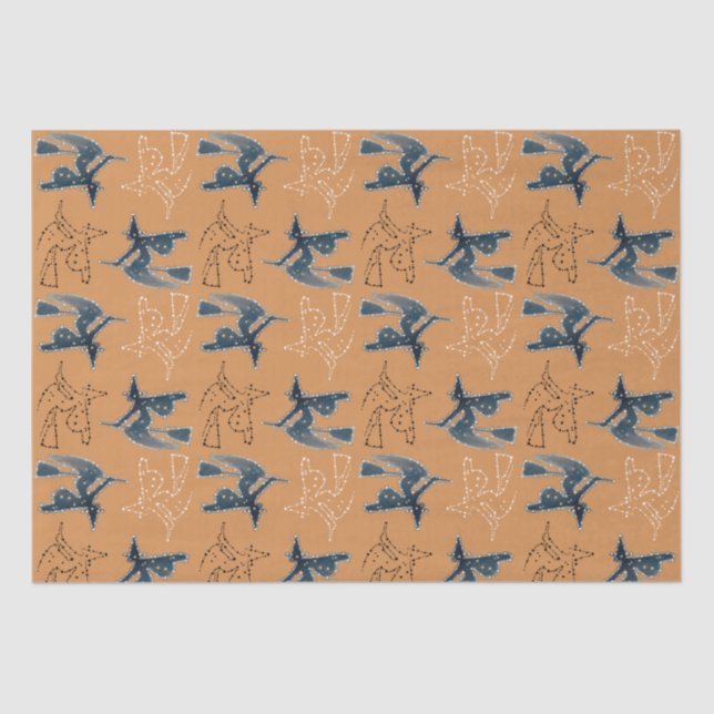 Papel De Seda Starry Night Witch Halloween (Frente )