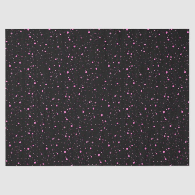 Papel De Seda Starry Pink Night (Frente )