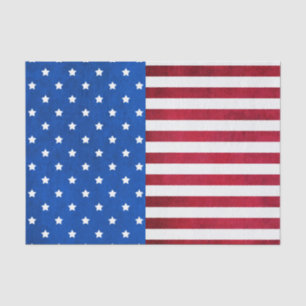 Papel De Seda Stars and Stripes-American Flag por Shirley Taylor