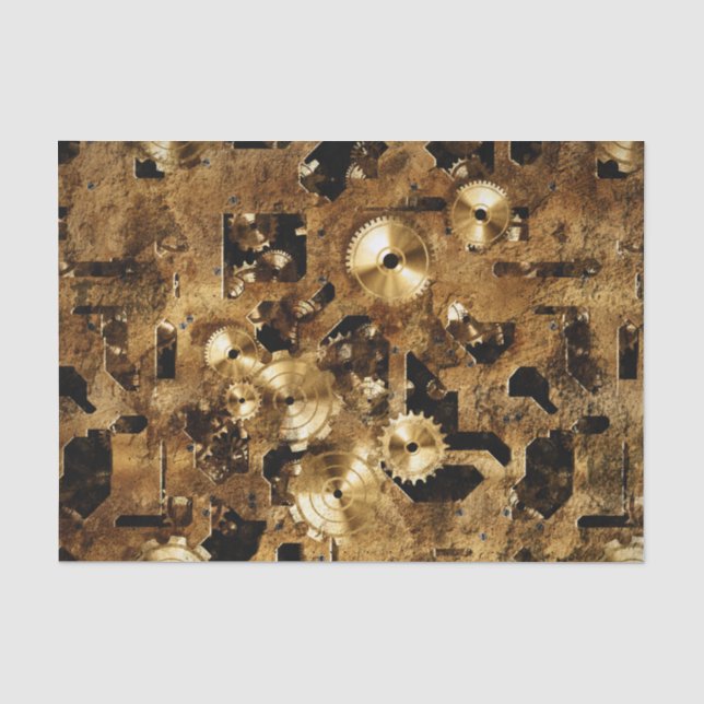 Papel De Seda Steampunk (Frente )