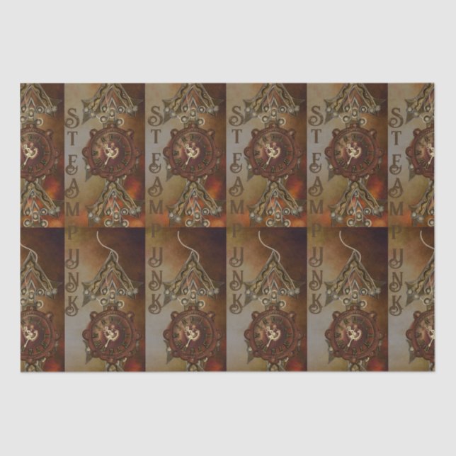 PAPEL DE SEDA STEAMPUNK (Frente )