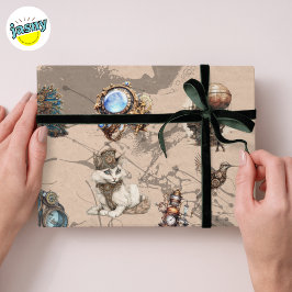 Papel De Seda Steampunk