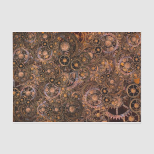 Papel De Seda Steampunk 16 (Frente )