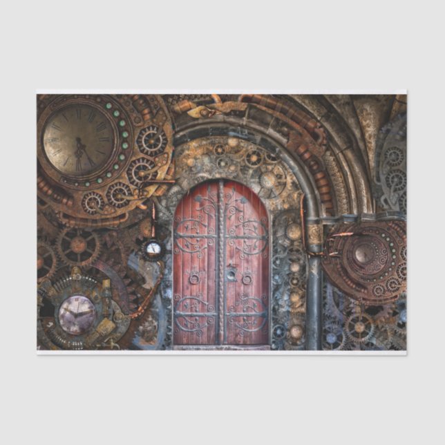 Papel De Seda Steampunk 17 (Frente )