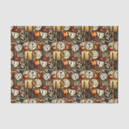 Papel De Seda Steampunk Halloween Delights