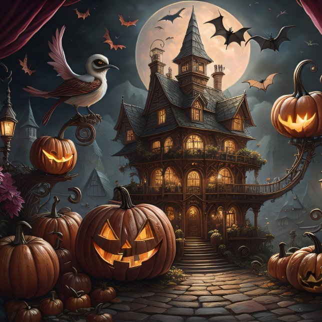 Papel De Seda Steampunk Halloween the Burrows 2 (Criador carregado)