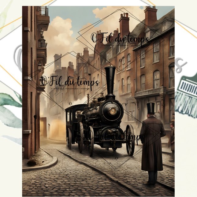 Papel De Seda Steampunk Post Apocalyptic Cities v13 (Criador carregado)