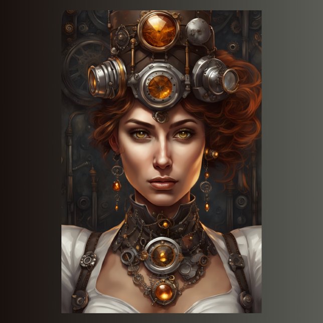 Papel De Seda Steampunk Wild wild West Woman decoupage v3 (Criador carregado)