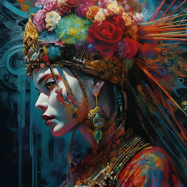 Papel De Seda Steampunk woman  (Criador carregado)