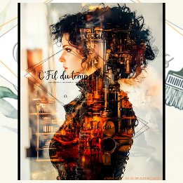 Papel De Seda Steampunk Woman Decoupage v6