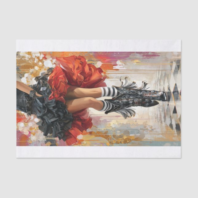 Papel De Seda Stepping Into My Purpose10 (Frente )