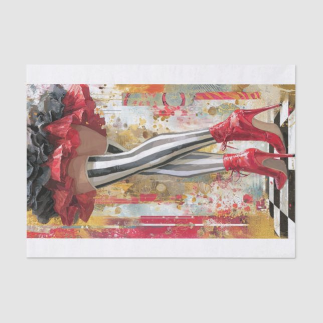 Papel De Seda Stepping Into My Purpose5 (Frente )