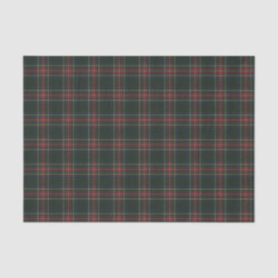 Papel De Seda Stewart Black Modern Original Scottish Tartan