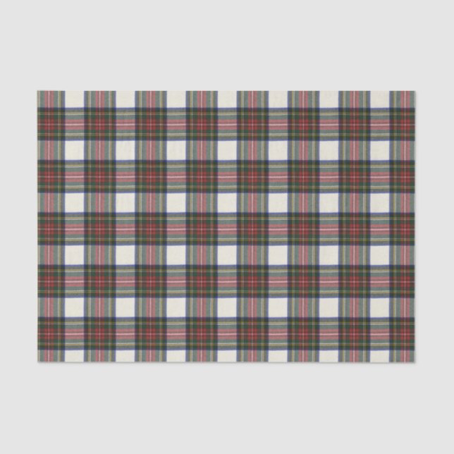 Papel De Seda Stewart Dress Modern Scottish Tartan (Frente )