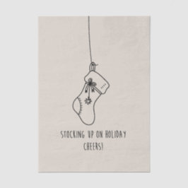 Papel De Seda Stocking up on holiday cheers!