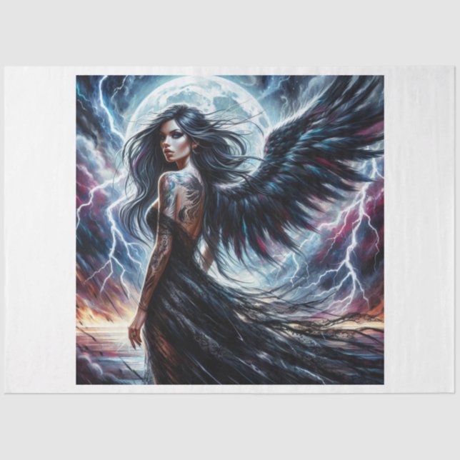 Papel De Seda Storm Angel (Frente )