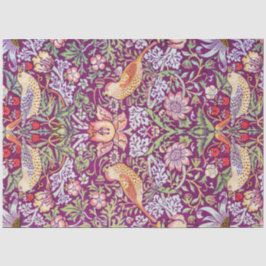 Papel De Seda Strawberry Thef Red, William Morris