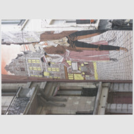 Papel De Seda Street Art Urban 22 Folha de Discussão