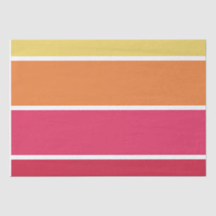 Papel De Seda Stripes Coloridas