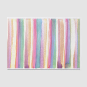 Papel De Seda Stripes de Aquarela