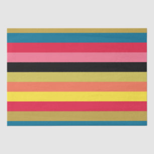 Papel De Seda Stripes de Caipira Arco-Íris