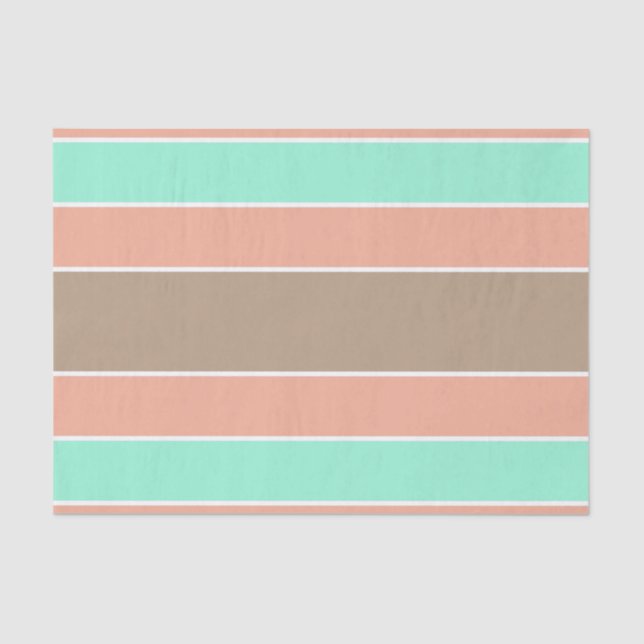 Papel De Seda Stripes Tecido de padrão (Frente )