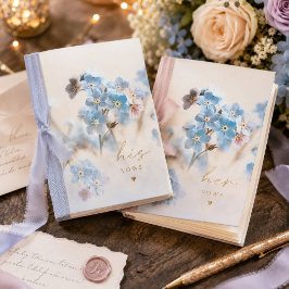 Papel De Seda Suave Cottagecore Cerúleo Esquecer-Me-Não
