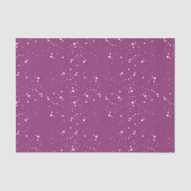 Papel De Seda Sugar Plum Snow (Frente )
