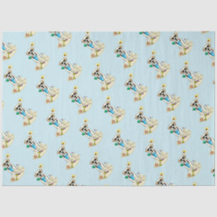 Papel De Seda Summer Beach Yellow Labrador Retriever - Cachorro