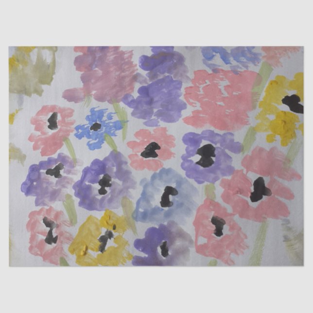 Papel De Seda Summer Willowers (Frente )