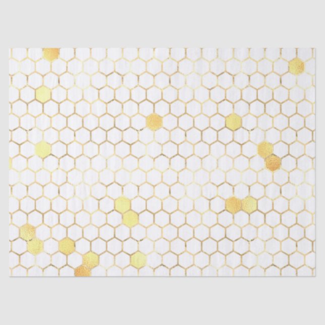 Papel De Seda Sunflower and Bee Series Design cinco (Frente )
