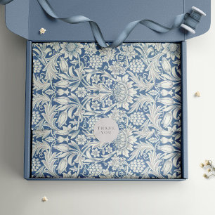 Papel De Seda Sunflower William Morris Purple Vintage Floral