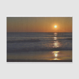 Papel De Seda Sunrise na praia por Shirley Taylor