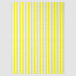 Papel De Seda Sunshine Yellow and White Striped