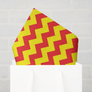 Papel De Seda Super-heróis Histórias em quadrinhos Zig Zag Red Y