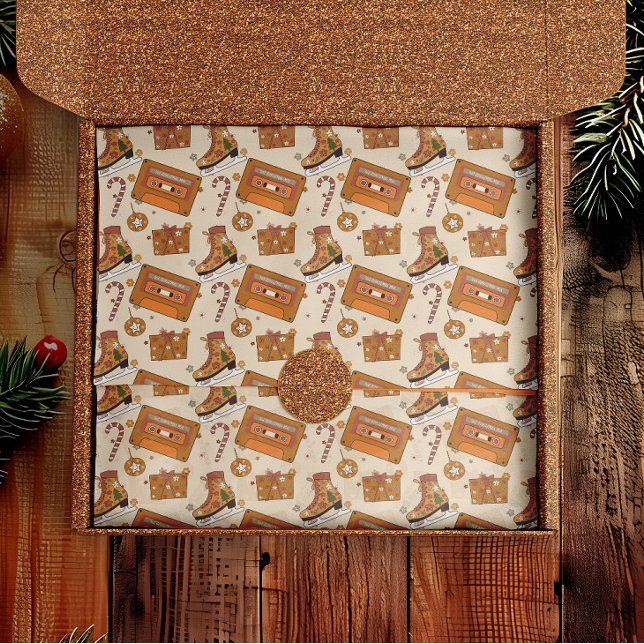 Papel De Seda Superfloral Retro Christmas Joy (Criador carregado)