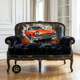 Papel De Seda Suprimentos Empresariais de Carro Clássico Laranja