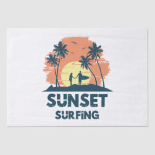 Papel De Seda Surfe - Surfe no Sunset
