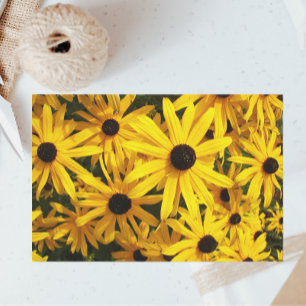 Papel De Seda Suspensões de Olhos Pretos Amarelos Florais