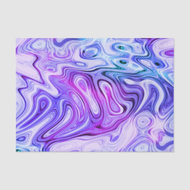 Papel De Seda sussurro fantasmagórico, mármore pastel: (Frente )