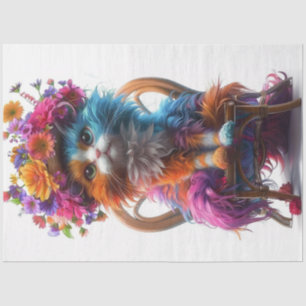 Papel De Seda Sussurros de Gato Salgado