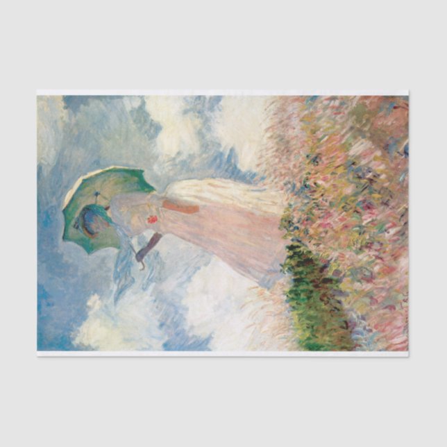 Papel De Seda Suzanne Hoschedé, filha de Hoschedé, segunda espos (Frente )