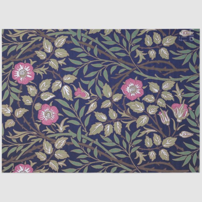 Papel De Seda Sweet Briar, William Morris (Frente )