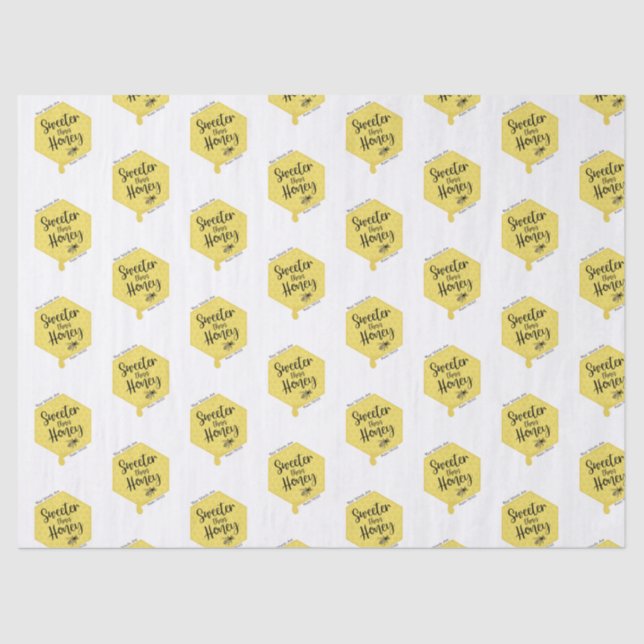 Papel De Seda Sweeter Than Honey (Frente )