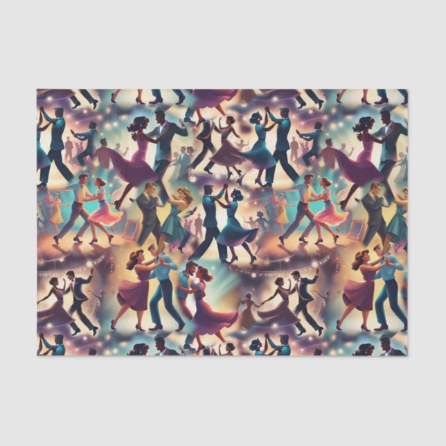 Papel De Seda Swing Dance (Frente )