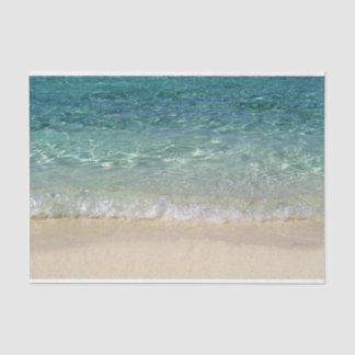 Papel De Seda Taiti Blue Tropical Water