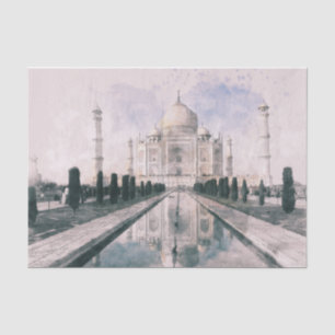 Papel De Seda Taj Mahal, Índia