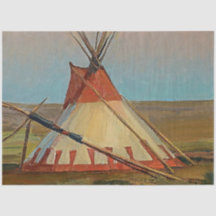 “Tarde na Reserva Blackfeet” por Maynard